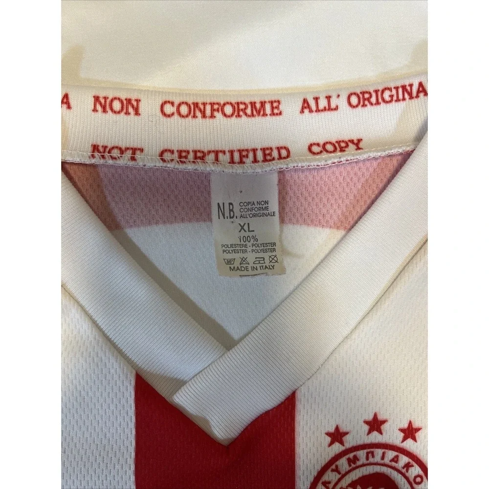 Olympiacos Jersey Home Size XL Shirt Soccer. #6 - Picture 3 of 11